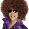Smiffys Big Afro Wig (Brown) -Palmer Sales 00015160p