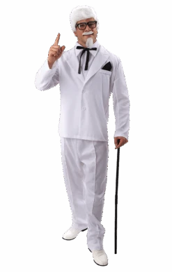 Mens KFC Colonel Costume