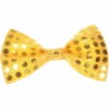 Gold Sequin Bow Tie Accessory -Palmer Sales 00015361p