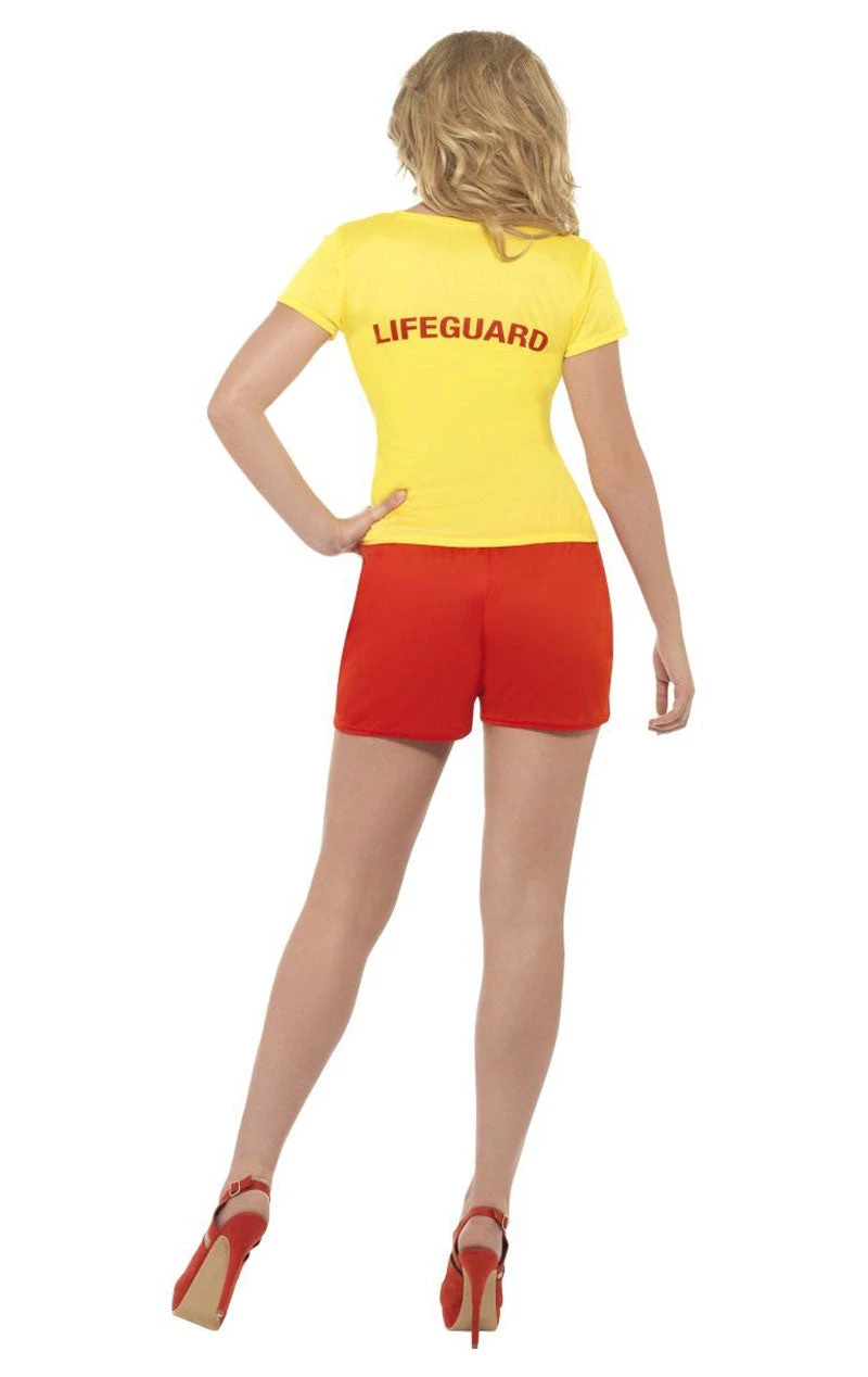 Smiffys Ladies Baywatch Beach Costume 5 Smiffys Ladies Baywatch Beach Costume - Image 3