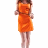 Adult Orange Convict Dress -Palmer Sales 00016300p