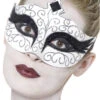 Smiffys Dark Swan Facepiece -Palmer Sales 00016385p