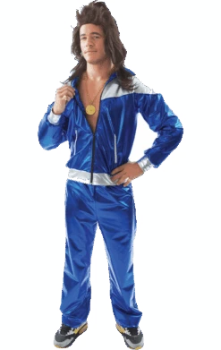 Adult Mens 1980s Shellsuit Costume