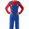 Mens Super Mario Costume 2 Mens Super Mario Costume -Palmer Sales 00016933p