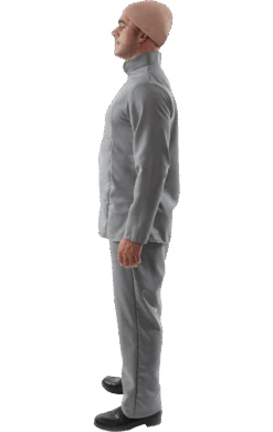 Mens Dr. Evil Austin Powers Costume -Palmer Sales 00017076a01