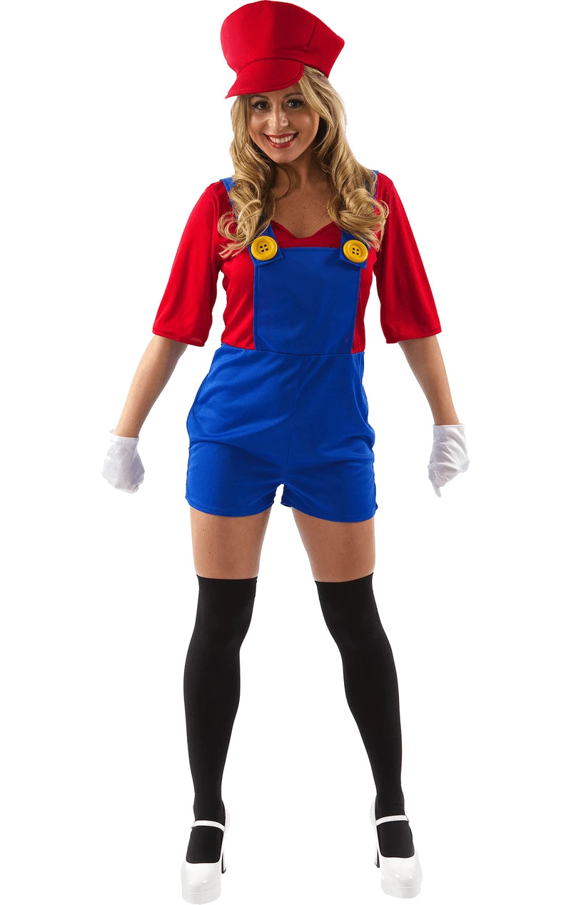 Womens Super Mario Costume 3 Womens Super Mario Costume