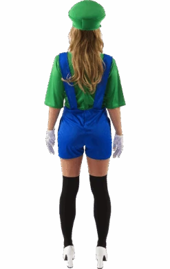 Adult Female Luigi Super Mario Costume 7 Adult Female Luigi Super Mario Costume -Palmer Sales 00017095a02