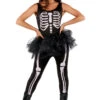 Womens Skeleton Tutu Jumpsuit Costume -Palmer Sales 00017113p