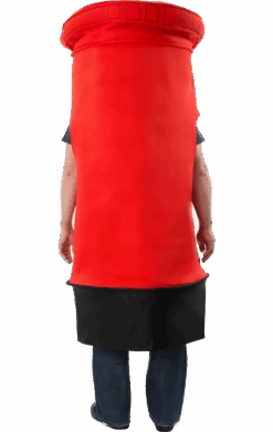 Adult Postbox Fancy Dress Costume -Palmer Sales 00017131a02