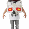 Inflatable Skull Halloween Costume 1 Inflatable Skull Halloween Costume -Palmer Sales 00017290p