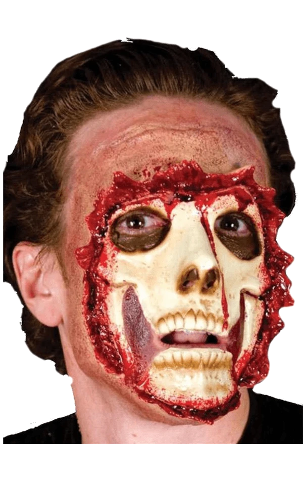 Palmer Woochie Blasted Face Latex Prosthetic 3 Palmer Woochie Blasted Face Latex Prosthetic