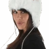White Kitty Hat