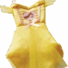 Childrens Disney Golden Belle Costume Bag -Palmer Sales 00018308p