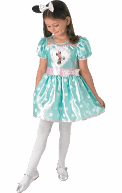 Kids Deluxe Minnie Mouse Mint Cupcake Dress