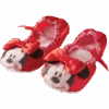 Childrens Red Minnie Mouse Slippers