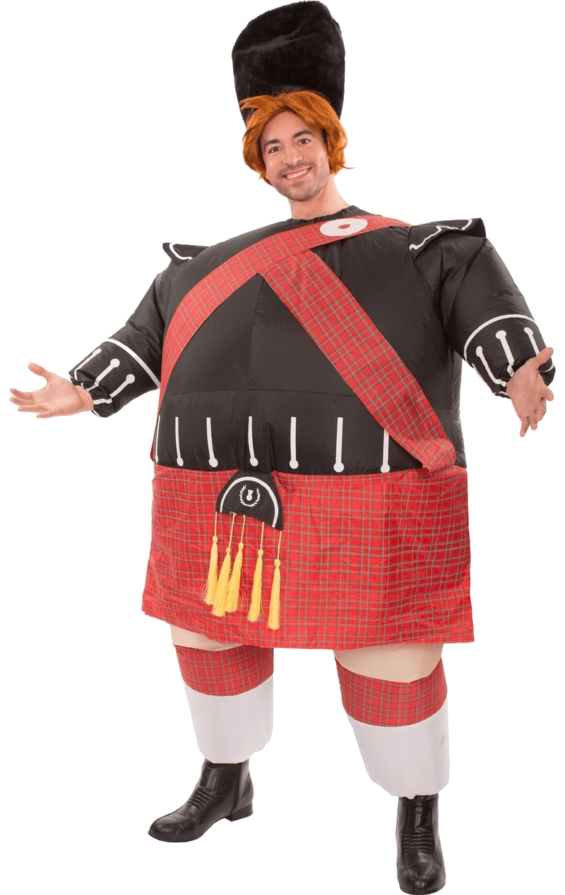 Adult Inflatable Fat B Scot Costume 3 Adult Inflatable Fat B Scot Costume