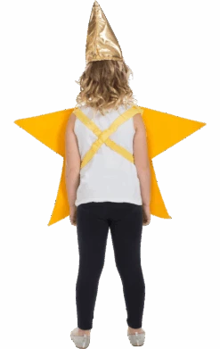 Kids Gold Star Christmas Costume -Palmer Sales 00019509a02