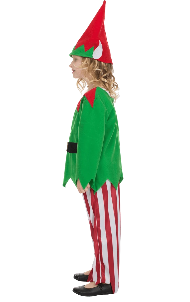 Kids Unisex Elf Christmas Costume 4 Kids Unisex Elf Christmas Costume - Image 2