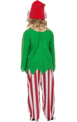 Kids Unisex Elf Christmas Costume 7 Kids Unisex Elf Christmas Costume -Palmer Sales 00019510a02