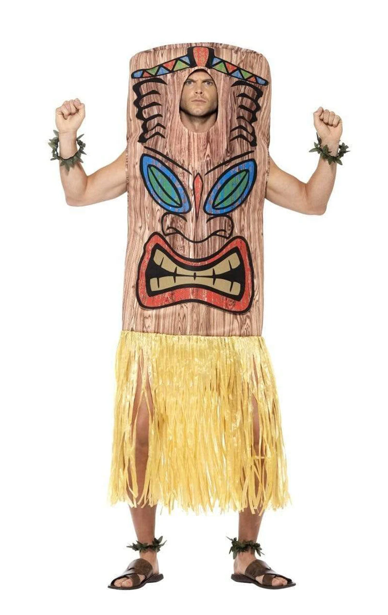 Smiffys Adult Tiki Totem Costume 3 Smiffys Adult Tiki Totem Costume