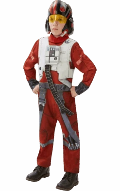 Kids Star Wars Deluxe Poe (X-Wing Fighter) Costume
