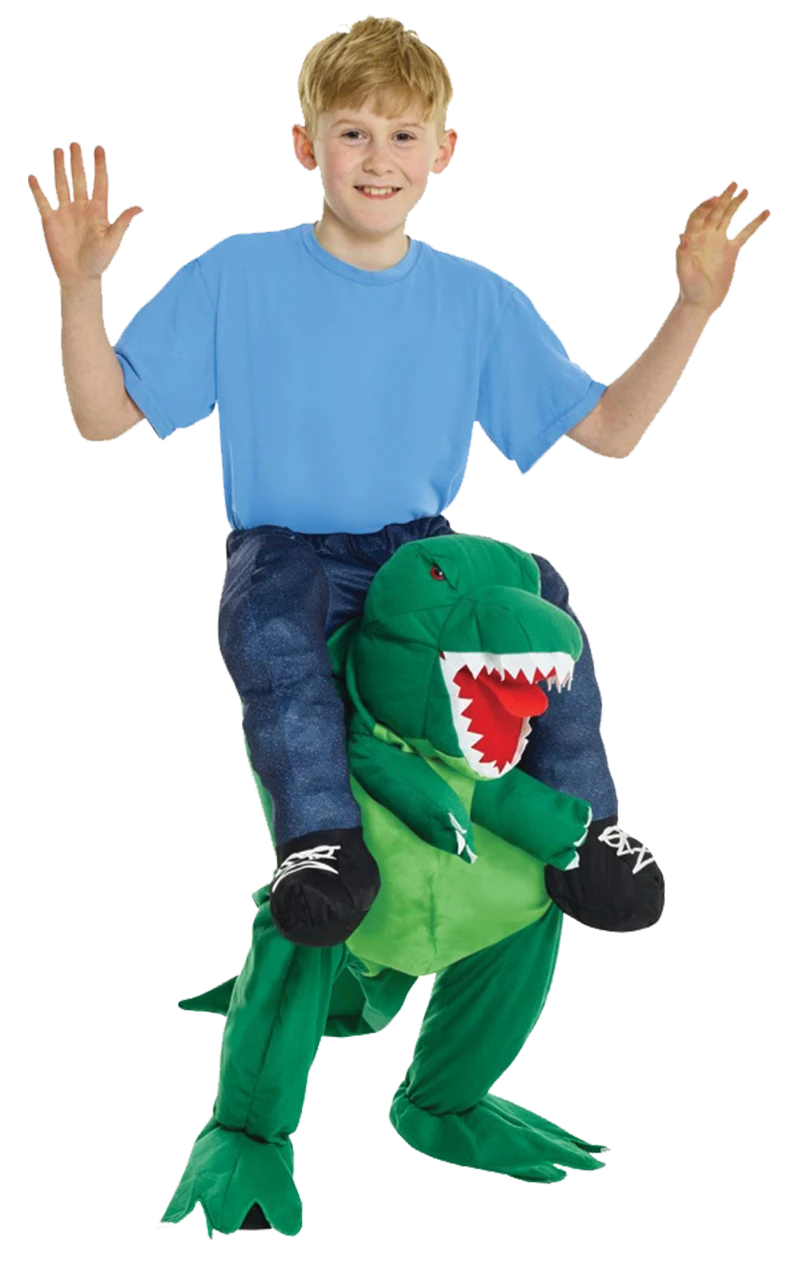 Kids Dino Piggyback Costume 3 Kids Dino Piggyback Costume