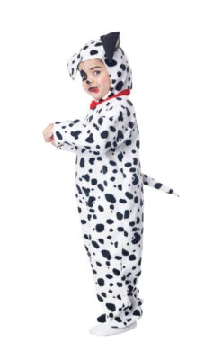 GENERIC Kids Dalmatian Puppy Fleece Jumpsuit Costume -Palmer Sales 00030480a02