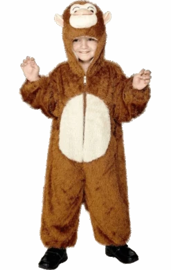 Smiffys Kids Monkey Animal Costume