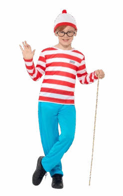 Smiffys Boys Where's Wally Costume
