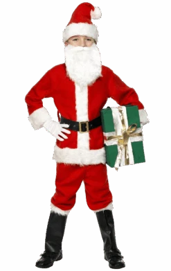 Smiffys Boys Deluxe Santa Costume