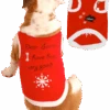 Dear Santa Dog Costume -Palmer Sales 00040004p