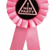 GENERIC Hen Party Rosette 2 GENERIC Hen Party Rosette -Palmer Sales 00040036p