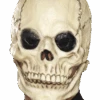 Smiffys Full Skeleton Facepiece 2 Smiffys Full Skeleton Facepiece -Palmer Sales 00040165p