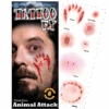 Animal Attack Gorywood Temporary Tattoos -Palmer Sales 00040225p
