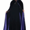 Adult Deluxe Velvet And Satin Purple Cape -Palmer Sales 00040239p