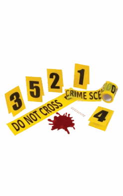 Fun World Crime Scene Halloween Kit