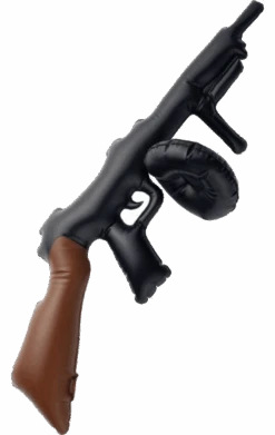 Smiffys Inflatable Tommy Gun Accessory