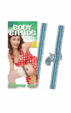 Garter Body Band Temporary Tattoo
