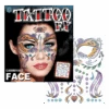 Carnival Face Temporary Tattoo -Palmer Sales 00040575p