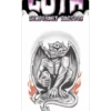 Gargoyle Goth Tattoo Transfer -Palmer Sales 00040596p