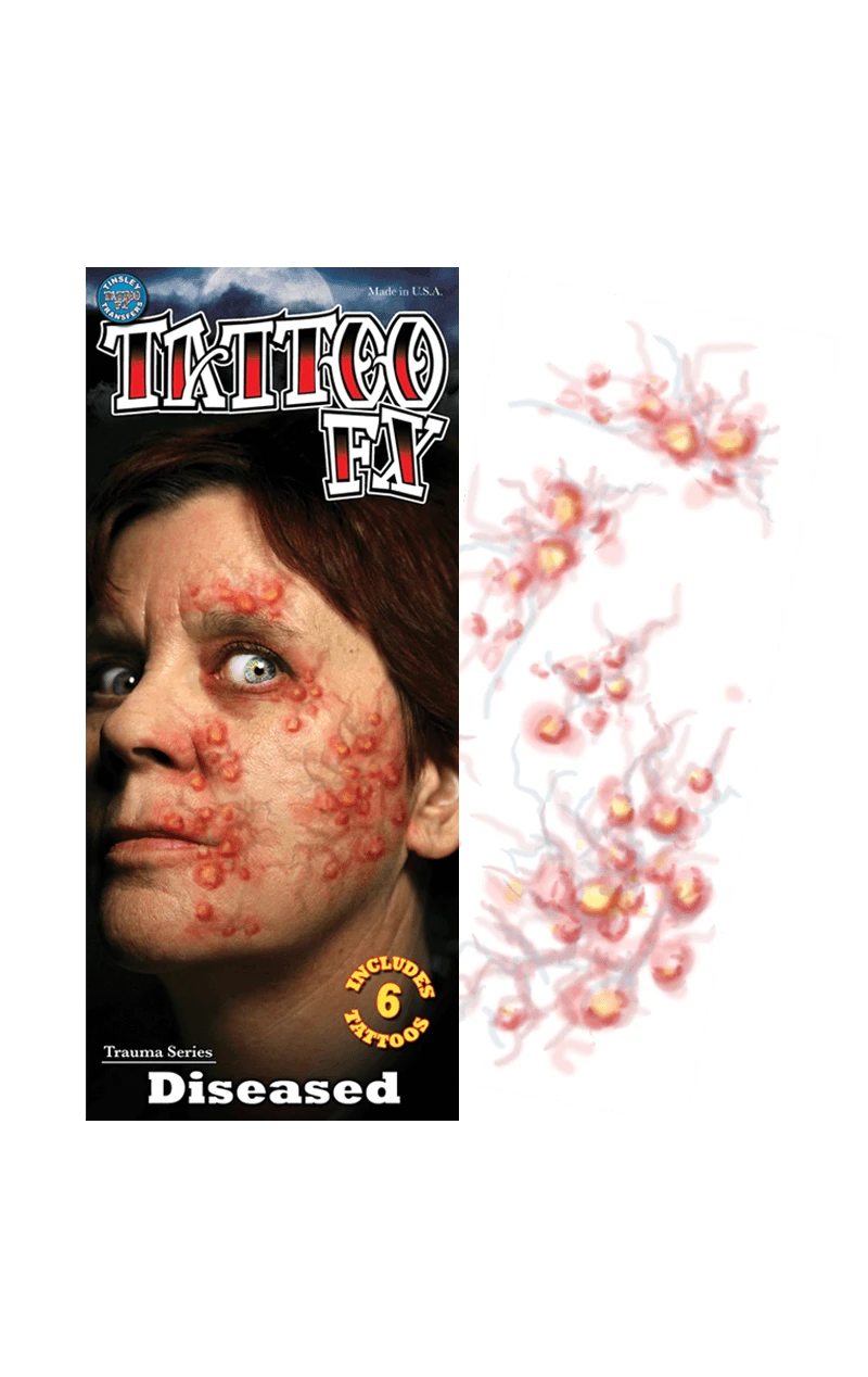 Diseased Trauma Tattoo Transfer 3 Diseased Trauma Tattoo Transfer