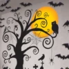 AMSCAN Halloween Wall Scene Kit -Palmer Sales 00040614p