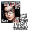 Lace Masquerade Face Tattoo Transfer -Palmer Sales 00040688p