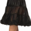 Black Tulle Ruffled Petticoat -Palmer Sales 00042147p