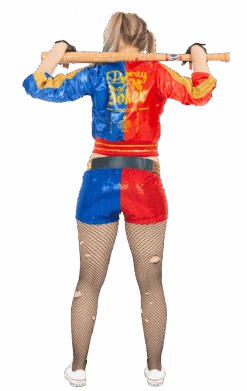 Womens Harley Quinn Costume -Palmer Sales 00061184a02