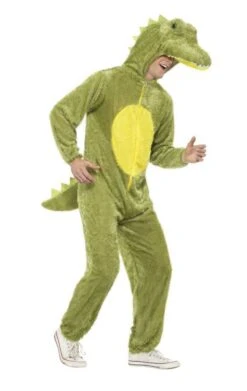 Smiffys Adult Crocodile Animal Onesie Costume