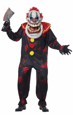 Adult Die Laughing Creepy Clown Costume