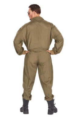 Adult Fighter Pilot Unisex Costume -Palmer Sales 00091247a03