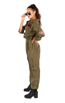 Adult Fighter Pilot Unisex Costume -Palmer Sales 00091247a05