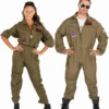 Adult Fighter Pilot Unisex Costume -Palmer Sales 00091247p
